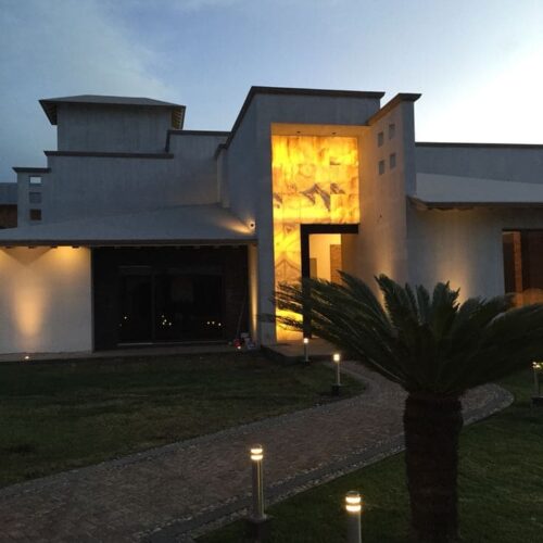 piedra traslúcida - fachada
